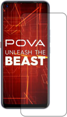 SRT Tempered Glass Guard for Tecno POVA(Pack of 1)