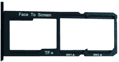 Unique4Ever Sim Card Tray(Compatible With Lenovo K8 Plus - (Black))