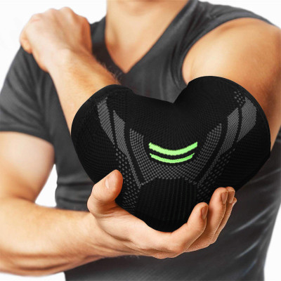Leosportz (pack of 2) Elbow Brace Compression Support Tendonitis, Tennis Elbow Elbow Support