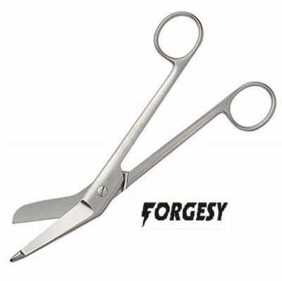 Forgesy Bandage and Plaster Cutting Scissor Littauer scissors(Blunt/Sharp Blades)