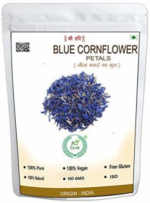 AGRI CLUB Bluecorn Flower Petals 100gm/3.52oz Herbs Herbal Infusion Tea Pouch(100 g)
