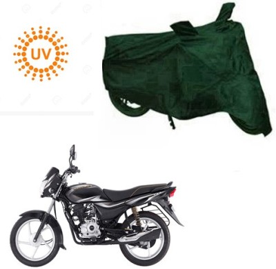 RPSENTTERPR Waterproof Two Wheeler Cover for Bajaj(Platina 100 DTS-i, Green)