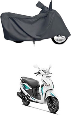 ZTech Two Wheeler Cover for Hero(Pleasure, Grey)