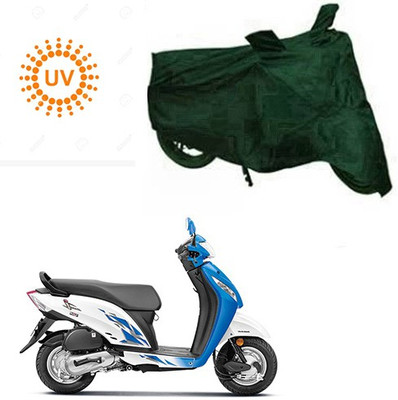 RPSENTTERPR Waterproof Two Wheeler Cover for Honda(Activa i, Green)