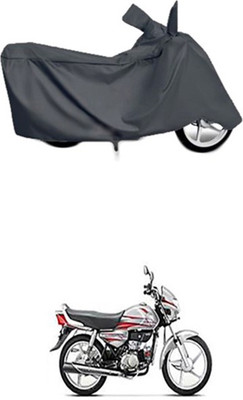 Wild Panther Two Wheeler Cover for Hero(HF Deluxe, Grey)