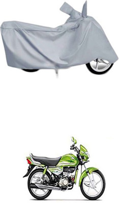 ZTech Two Wheeler Cover for Hero(Silver)