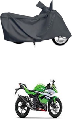 Wild Panther Two Wheeler Cover for Kawasaki(Ninja 250, Grey)