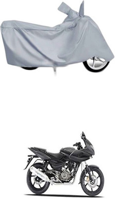ZTech Two Wheeler Cover for Bajaj(Pulsar 220 DTS-i, Silver)