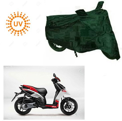 RPSENTTERPR Waterproof Two Wheeler Cover for Aprilia(SR 125, Green)