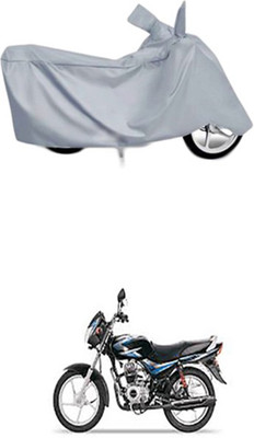 ZTech Two Wheeler Cover for Bajaj(CT100, Silver)