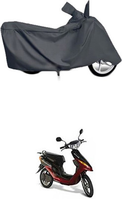 Wild Panther Two Wheeler Cover for Indus(Yo Electron, Grey)