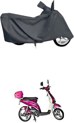 Wild Panther Two Wheeler Cover for Avon(E Lite, Grey)