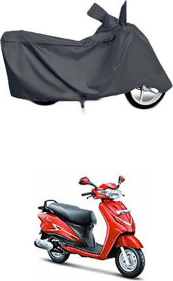ZTech Two Wheeler Cover for Hero(Duet, Grey)
