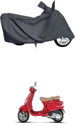 ZTech Two Wheeler Cover for Universal For Bike(Vespa LX, Grey)
