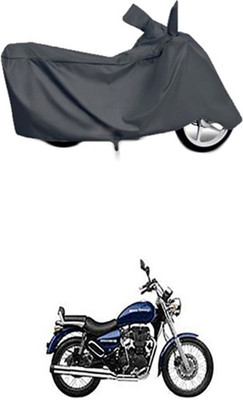 ZTech Two Wheeler Cover for Royal Enfield(Thunderbird 350, Grey)
