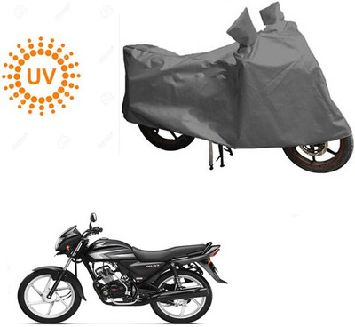 RPSENTTERPR Waterproof Two Wheeler Cover for Honda(CD, Grey)