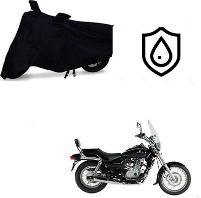 SRENTERPRISES Two Wheeler Cover for Bajaj(Avenger 220 DTS-i, Black)