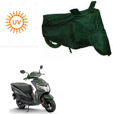 RPSENTTERPR Waterproof Two Wheeler Cover for Honda(Deo, Green)