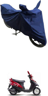 Wild Panther Two Wheeler Cover for Mahindra(Flyte, Blue)