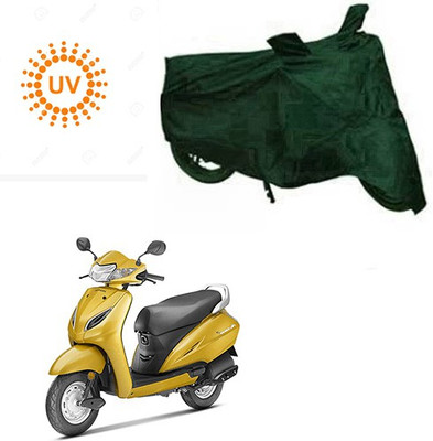 RPSENTTERPR Waterproof Two Wheeler Cover for Honda(Activa 5G, Green)