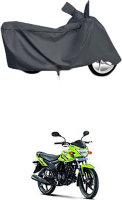 Wild Panther Two Wheeler Cover for Suzuki(Hayate, Grey)