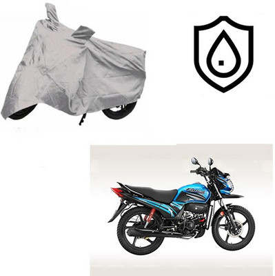 SRENTERPRISES Two Wheeler Cover for Honda(Passion Pro TR, Silver)