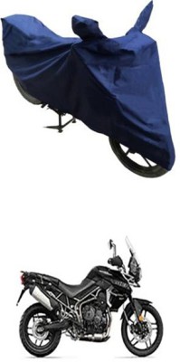 Wild Panther Two Wheeler Cover for Triumph(Tiger 800 XR, Blue)