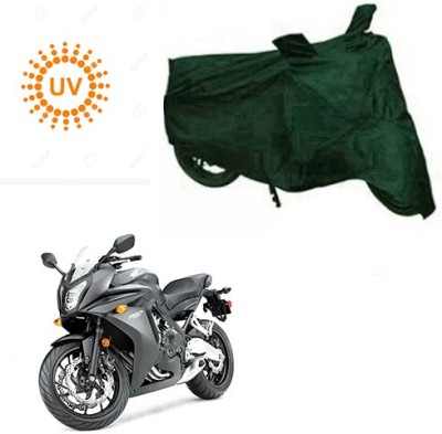 RPSENTTERPR Waterproof Two Wheeler Cover for Honda(CBR 650F, Green)