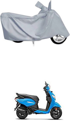 ZTech Two Wheeler Cover for Hero(Silver)