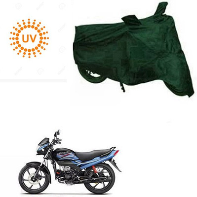 RPSENTTERPR Waterproof Two Wheeler Cover for Hero(Passion Plus, Green)