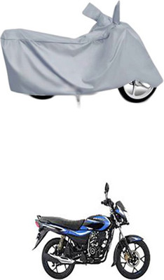 ZTech Two Wheeler Cover for Bajaj(Platina 100 DTS-i, Silver)