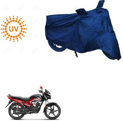 RPSENTTERPR Waterproof Two Wheeler Cover for Honda(Dream Yuga, Blue)
