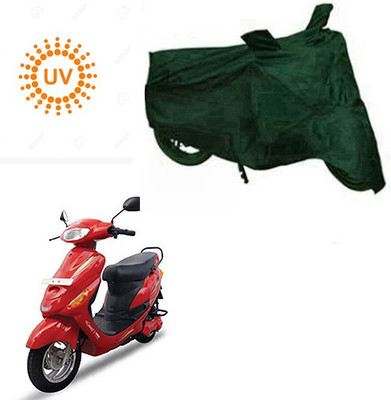 RPSENTTERPR Waterproof Two Wheeler Cover for Hero(E Sprint, Green)