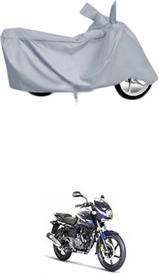 ZTech Two Wheeler Cover for Bajaj(Pulsar 180 DTS-i, Silver)