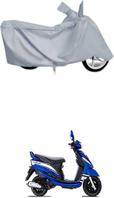 ZTech Two Wheeler Cover for Mahindra(Rodeo RZ, Silver)