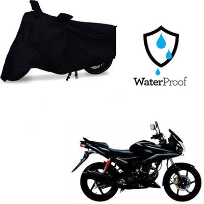 MMSSTAR Waterproof Two Wheeler Cover for Honda(CBF Stunner, Black)