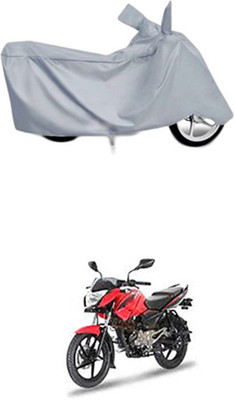 ZTech Two Wheeler Cover for Bajaj(Silver)