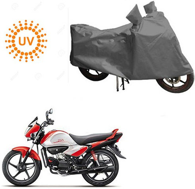 RPSENTTERPR Waterproof Two Wheeler Cover for Hero(Splendor I Smart, Grey)