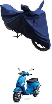 Wild Panther Two Wheeler Cover for Universal For Bike(Vespa SXL, Blue)