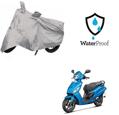 SRENTERPRISES Two Wheeler Cover for Hero(Maestro Edge, Silver)