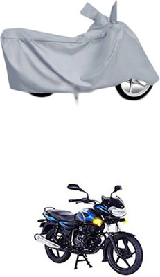 ZTech Two Wheeler Cover for Bajaj(Discover 125 DTS-i, Silver)