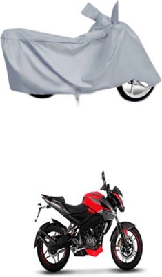 Wild Panther Two Wheeler Cover for Bajaj(Silver)