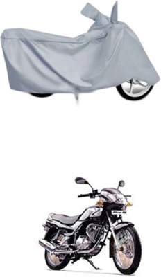 Wild Panther Two Wheeler Cover for TVS(Fiero F2, Silver)