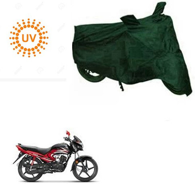 RPSENTTERPR Waterproof Two Wheeler Cover for Honda(Dream Yuga, Green)