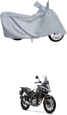 Wild Panther Two Wheeler Cover for Suzuki(Silver)