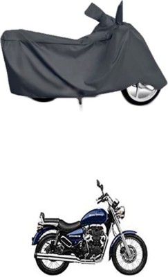 Wild Panther Two Wheeler Cover for Royal Enfield(Thunderbird 350, Grey)