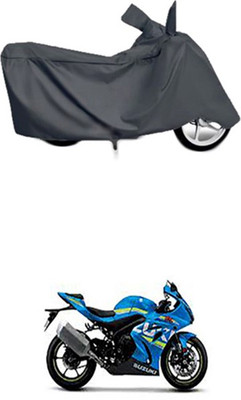 Wild Panther Two Wheeler Cover for Suzuki(Grey)