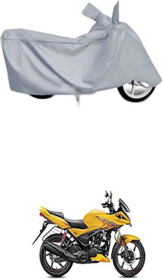 ZTech Two Wheeler Cover for Hero(Ignitor, Silver)