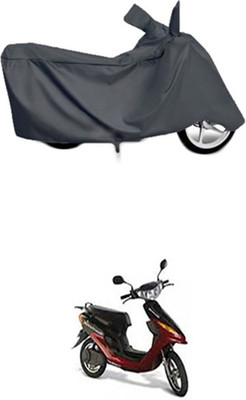 Wild Panther Two Wheeler Cover for Indus(Yo Electron, Grey)