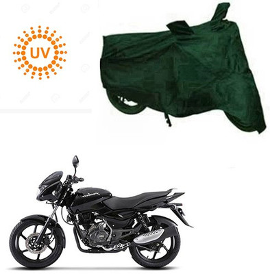 RPSENTTERPR Waterproof Two Wheeler Cover for Bajaj(Pulsar, Green)